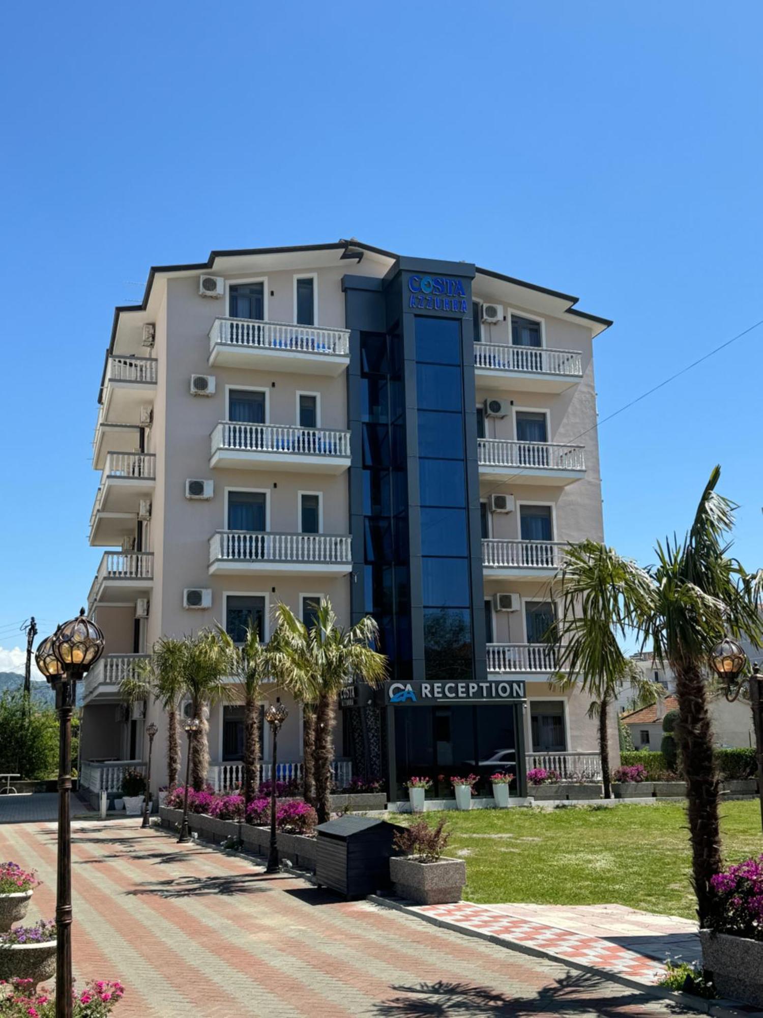 Apartments Costa Azzurra Velipojë Eksteriør bilde